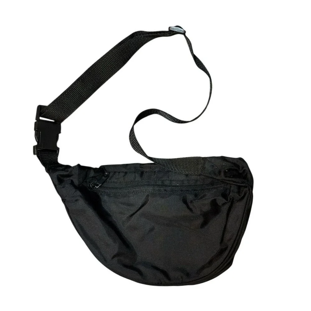 Vintage East Sport Black Fanny Pack Bag Unisex Everyday Original‎